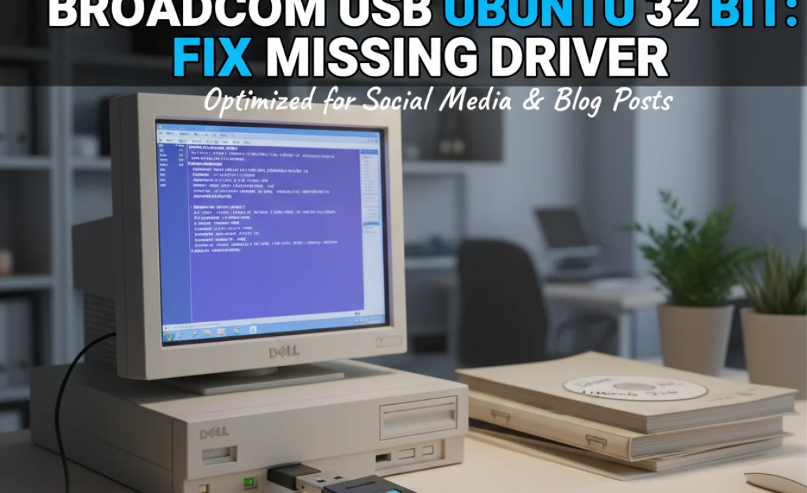 Broadcom USB Ubuntu 32 Bit: Fix Missing Driver