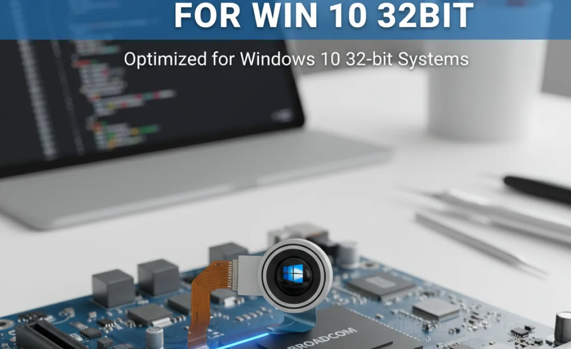 Broadcom Webcam Driver for Win 10 32bit