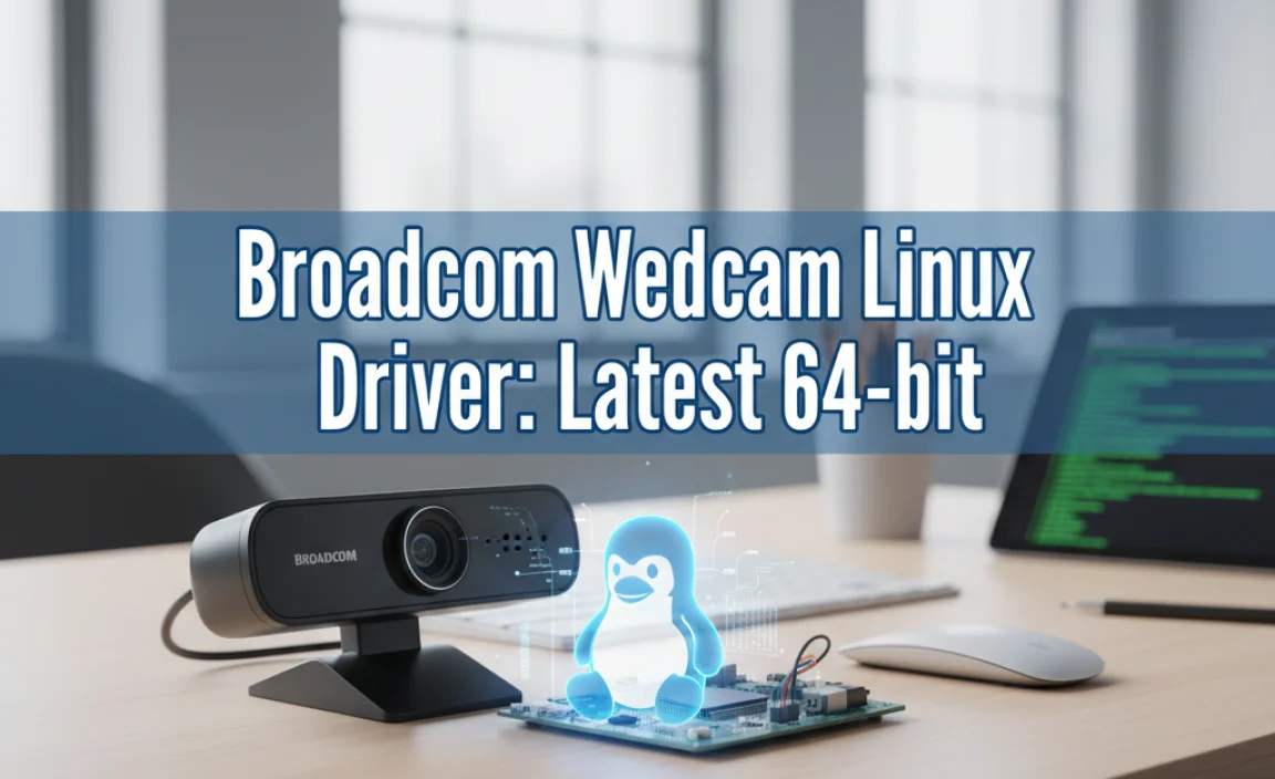 Broadcom Webcam Linux Driver: Latest 64-bit