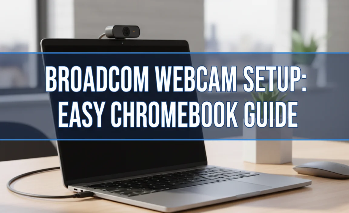 Broadcom Webcam Setup: Easy Chromebook Guide