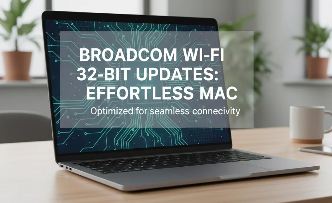 Broadcom Wi-Fi 32-bit Updates: Effortless Mac
