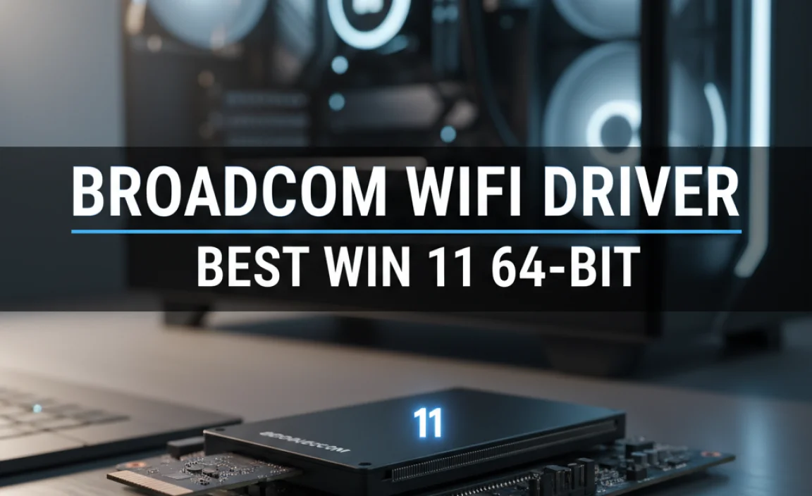 Broadcom WiFi Driver: Best Win 11 64-bit - wingeek