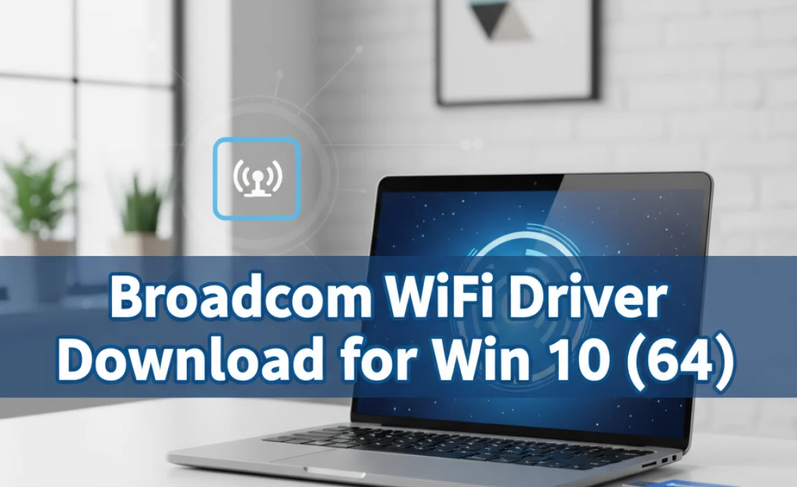 Broadcom WiFi Driver Download for Win 10 (64)