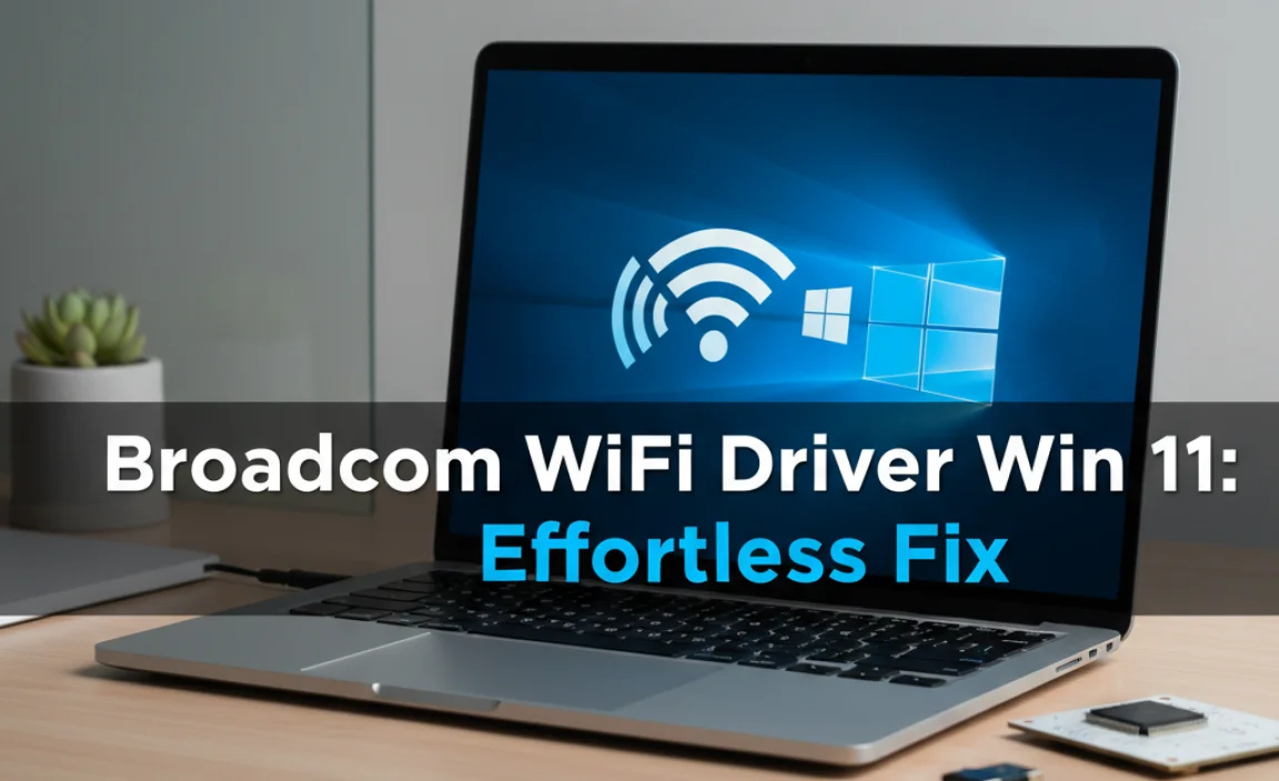 Broadcom WiFi Driver Win 11: Effortless Fix