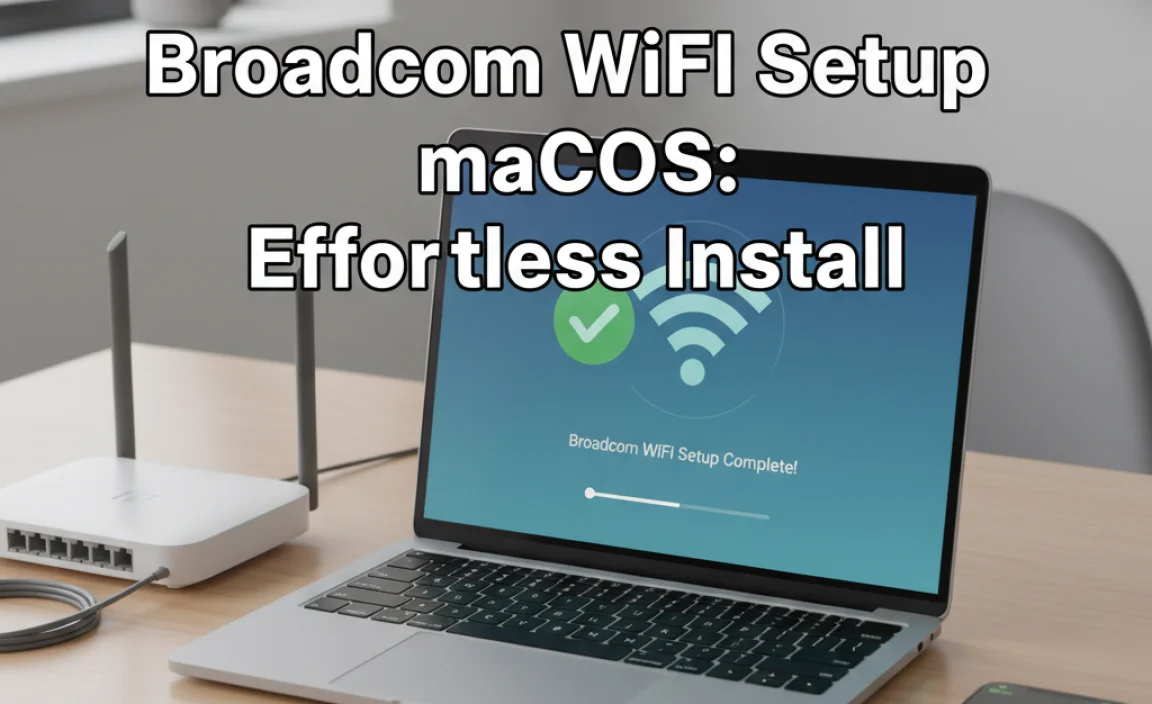 Broadcom WiFi Setup macOS: Effortless Install