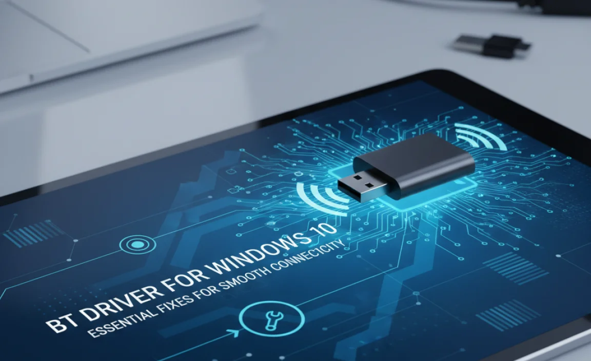 BT Driver for Windows 10: Essential Fixes for Smooth Connectivity