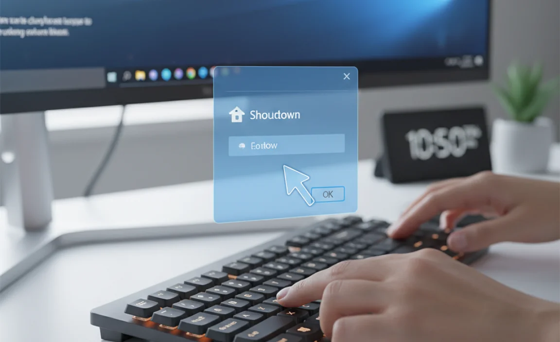 Built-in Keyboard Shortcuts for Shutdown