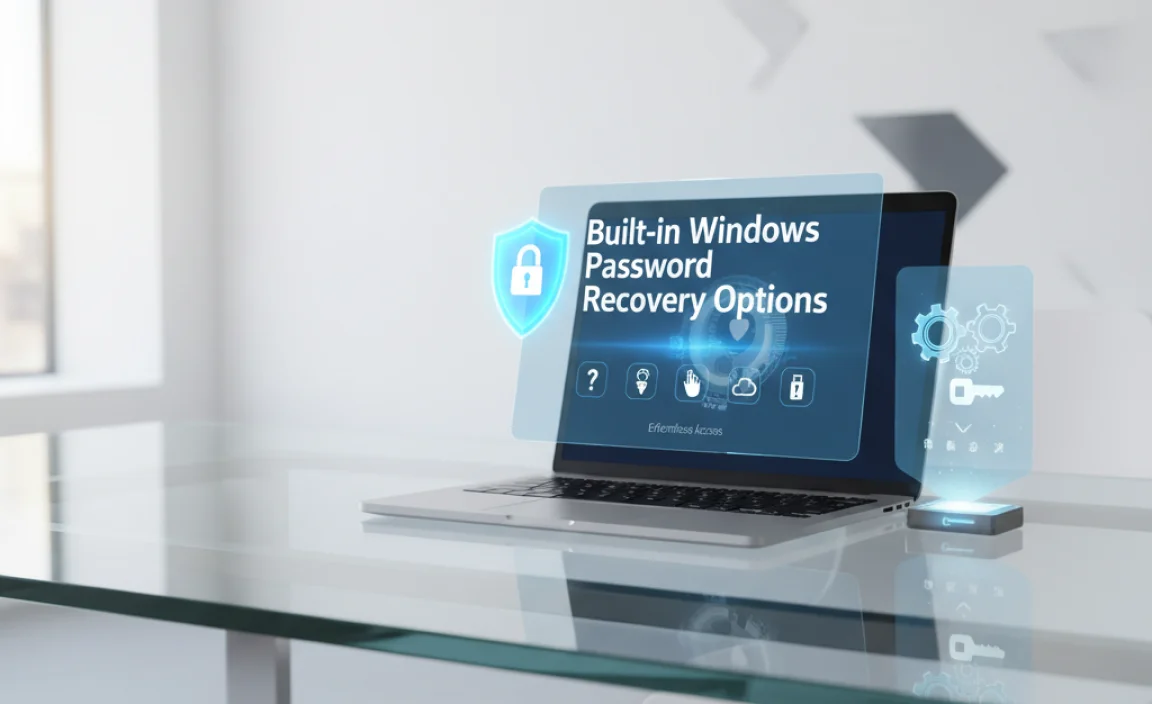Built-in Windows Password Recovery Options