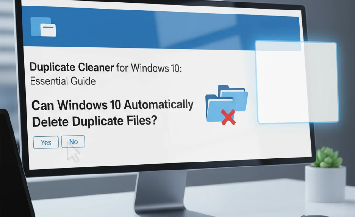 Can Windows 10 Automatically Delete Duplicate Files?
