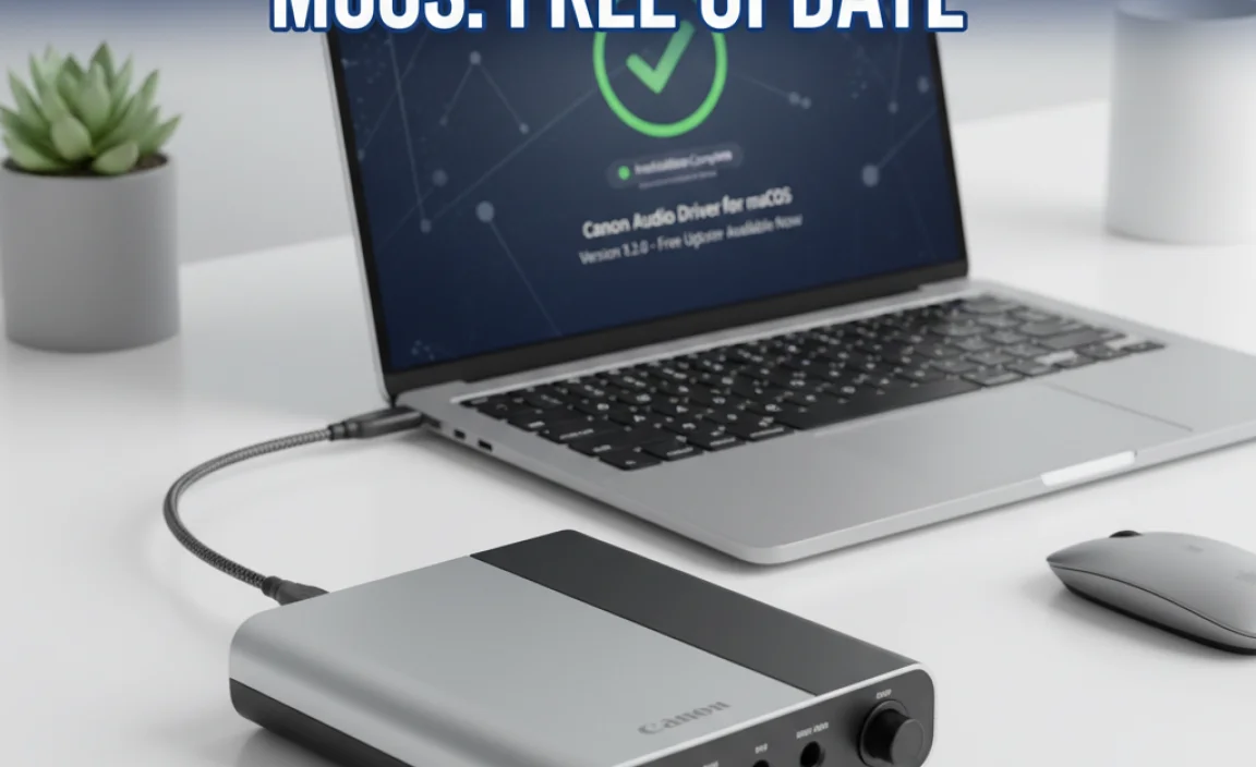 Canon Audio Driver for macOS: Free Update