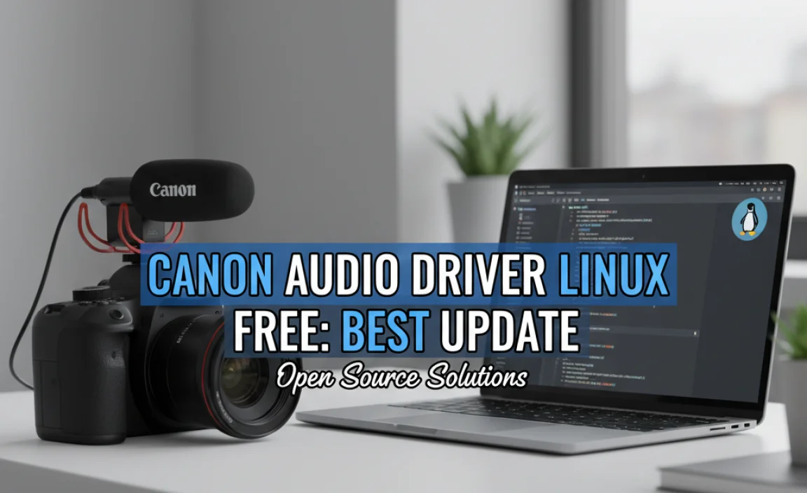 Canon Audio Driver Linux Free: Best Update