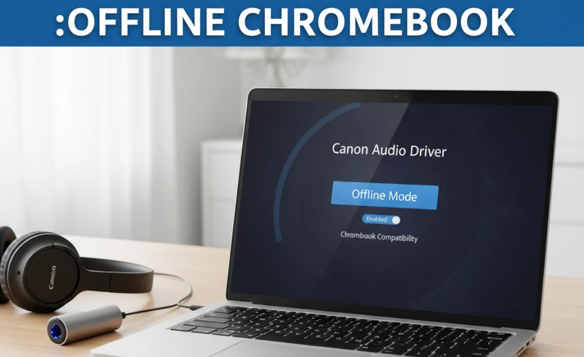 Canon Audio Driver: Offline Chromebook