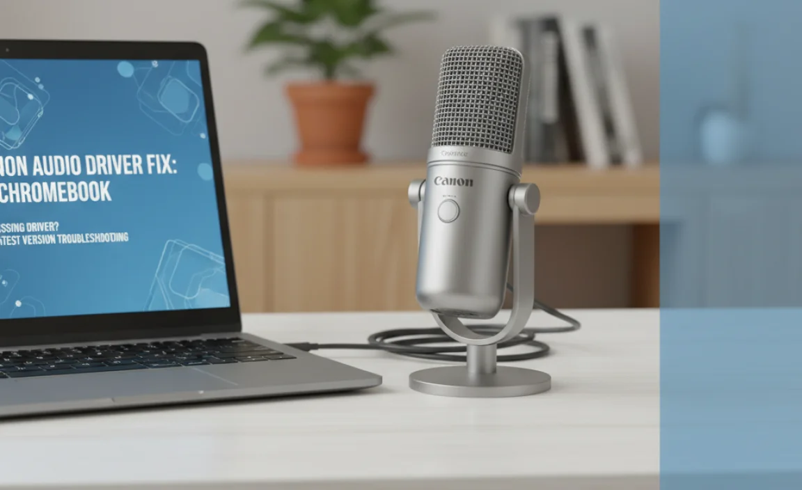 Canon Audio Missing Driver for Chromebook: Troubleshooting the Latest Version