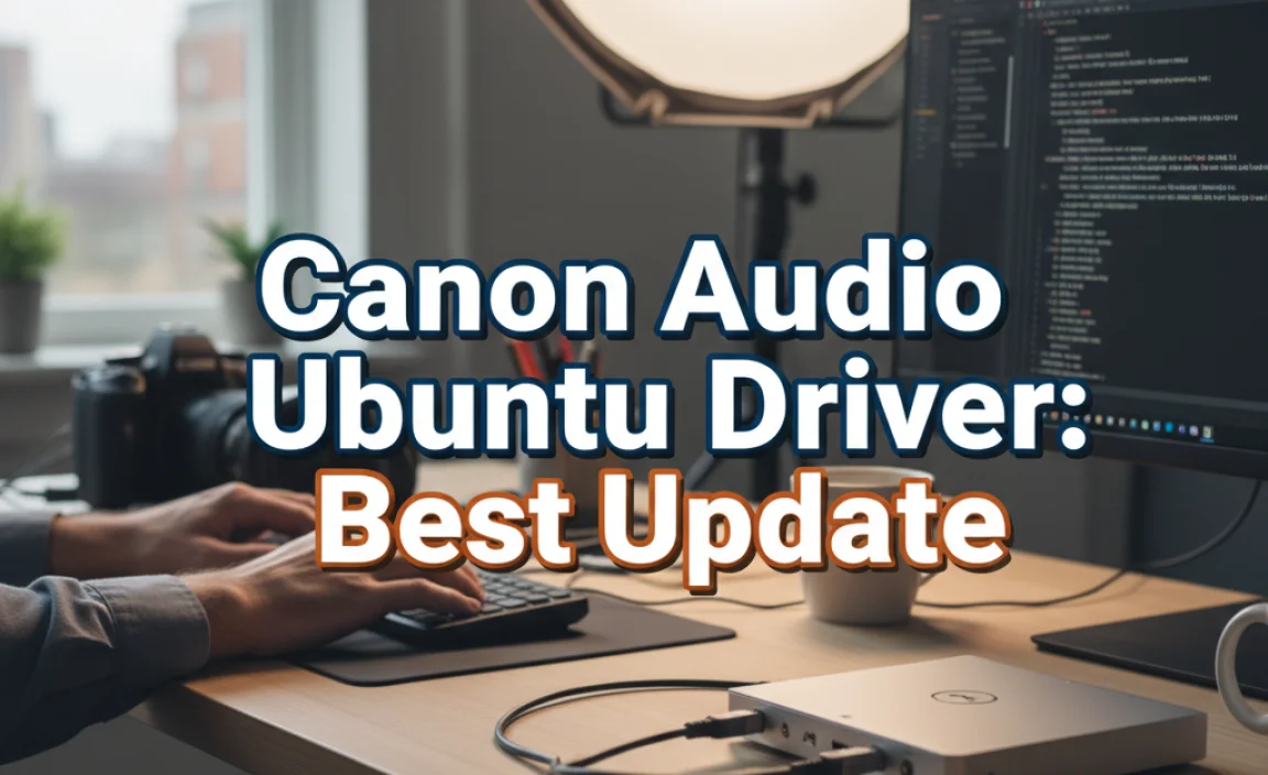 Canon Audio Ubuntu Driver: Best Update