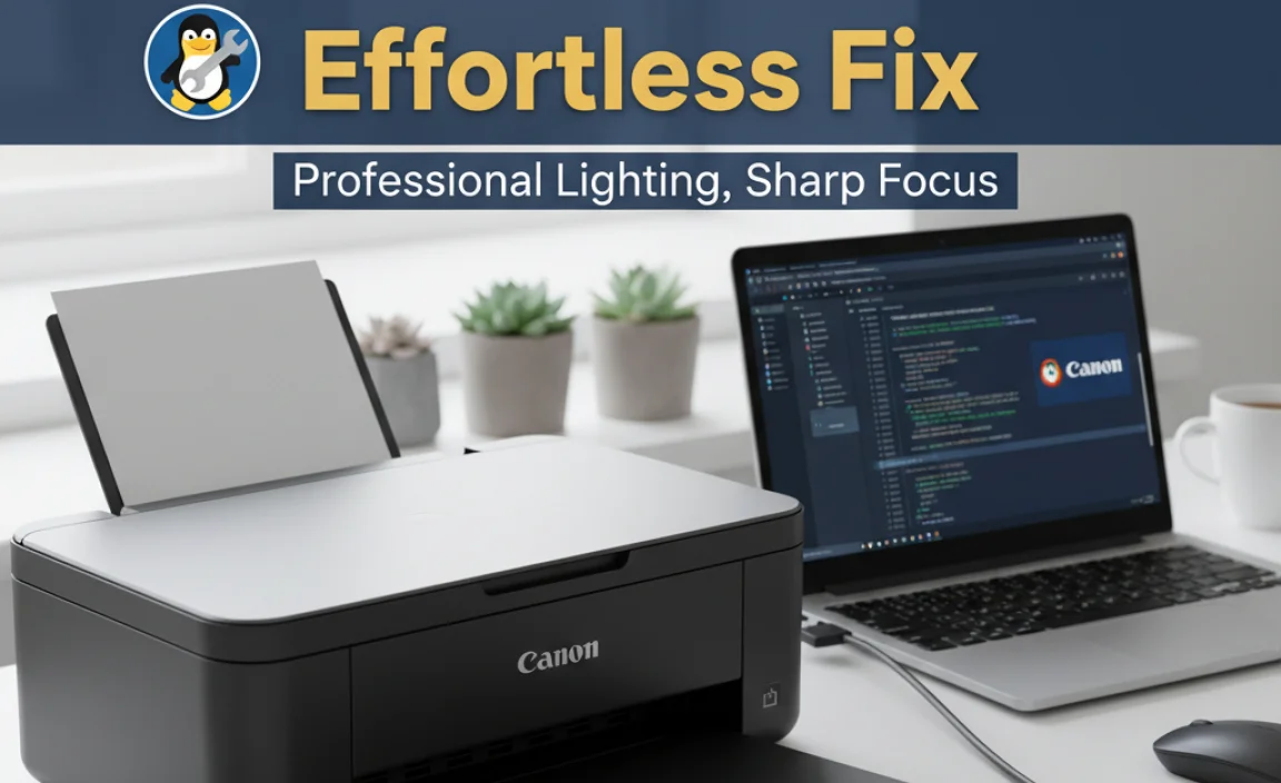 Canon Linux Driver: **Effortless** Fix