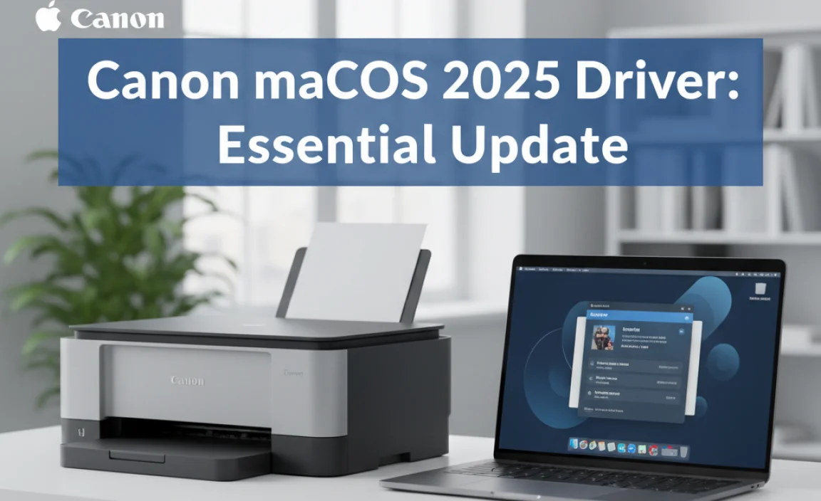 Canon macOS 2025 Driver: Essential Update