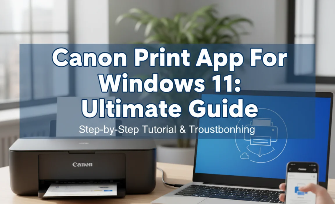 Canon Print App For Windows 11: Ultimate Guide