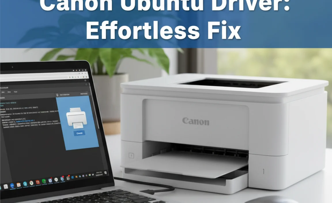 Canon Ubuntu Driver: Effortless Fix