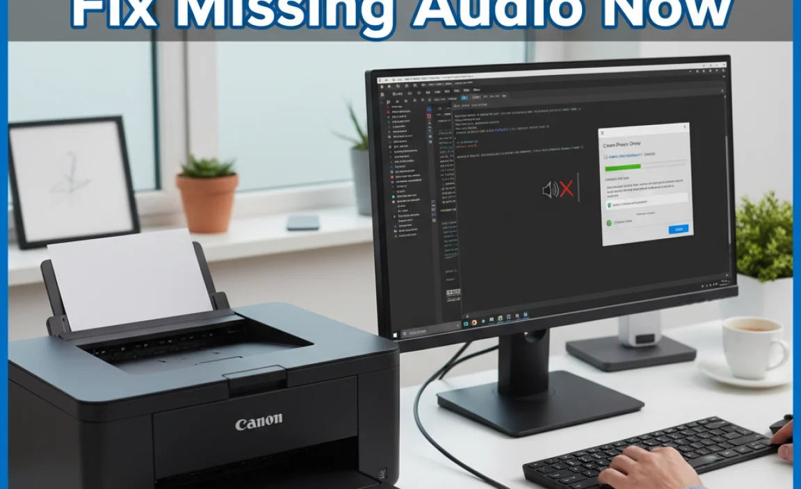 Canon Ubuntu Driver: Fix Missing Audio Now