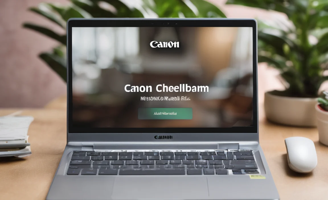 Canon Webcam Fix: Effortless Chromebook Update