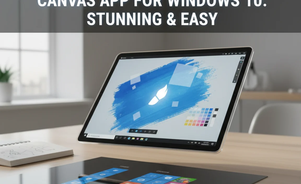 Canvas App for Windows 10: Stunning & Easy