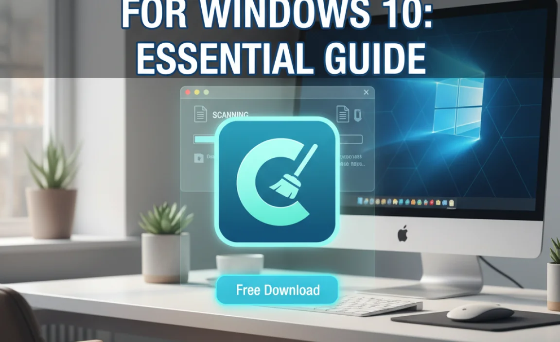 CCleaner Free Download For Windows 10: Essential Guide