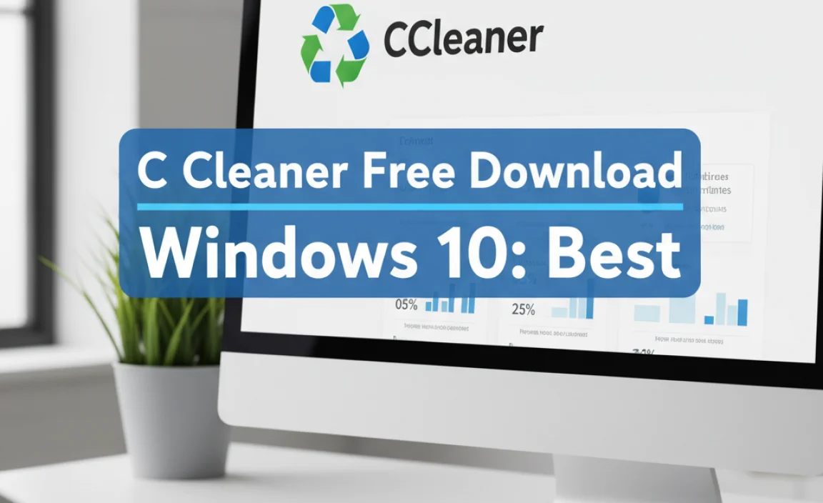 CCleaner Free Download Windows 10: Best