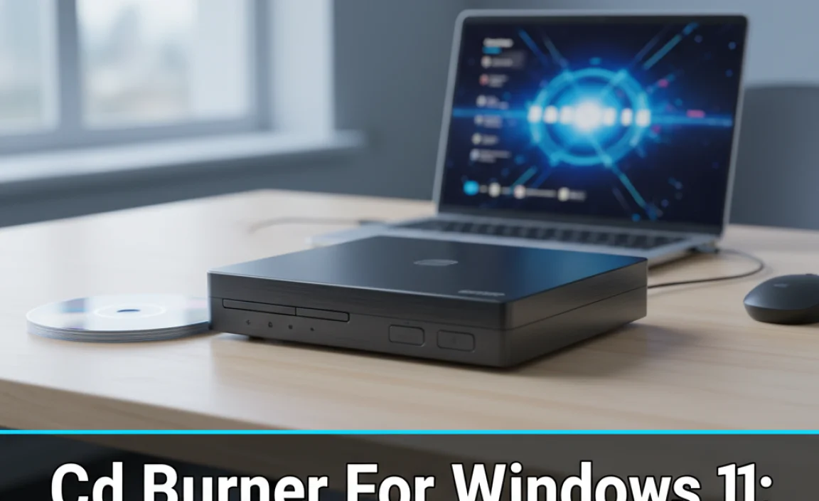 Cd Burner For Windows 11: Easy & Effective Tool