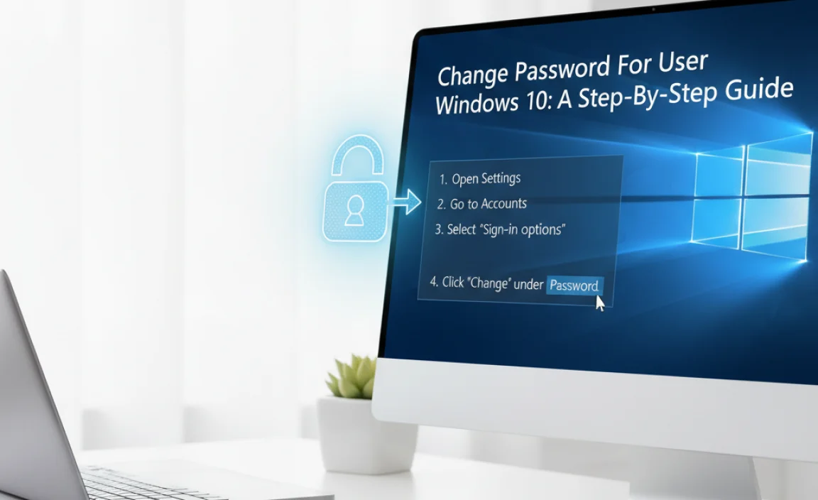 Change Password For User Windows 10: A Step-By-Step Guide