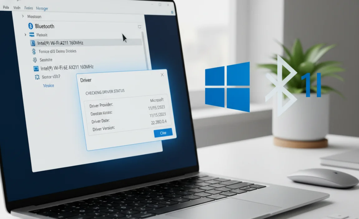 Checking Current Bluetooth Driver Status