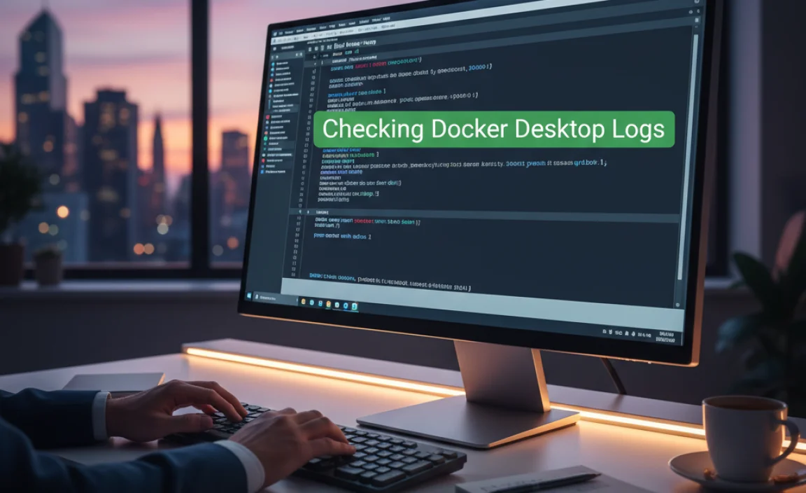 Checking Docker Desktop Logs