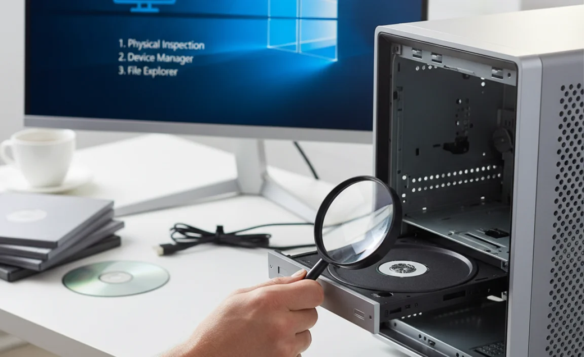 Checking If Your PC Has a DVD Drive