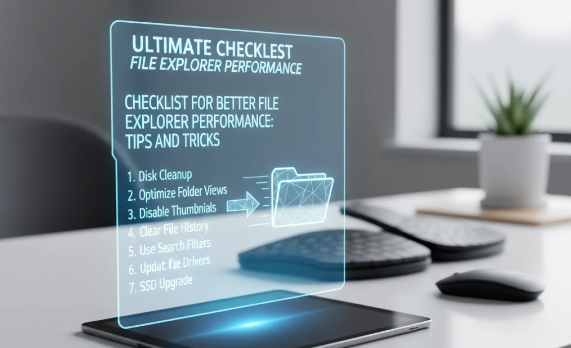 Checklist For Better File Explorer Performance: Tips And Tricks