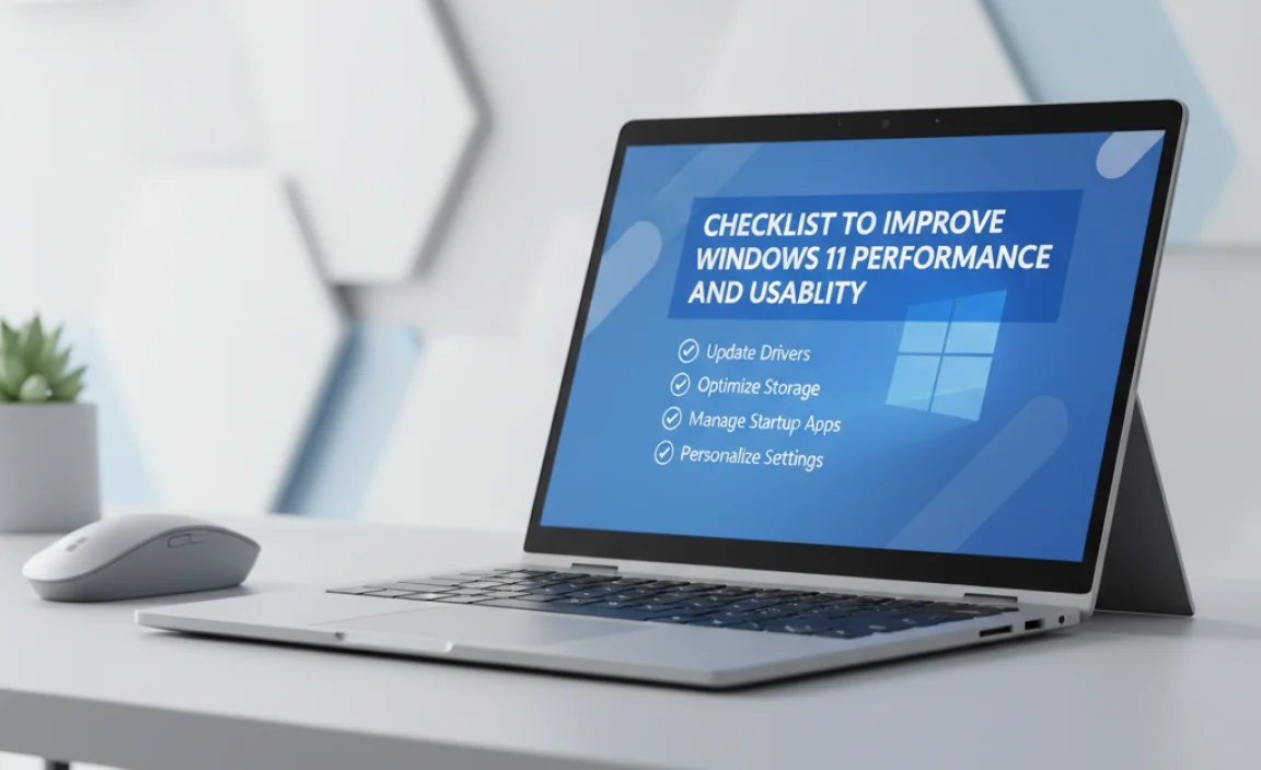 Checklist To Improve Your Windows 11 Performance And Usability