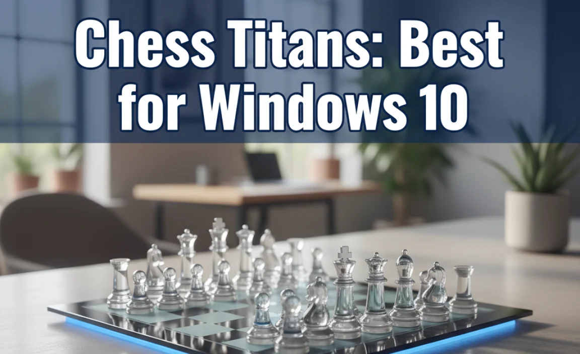 Chess Titans: Best for Windows 10