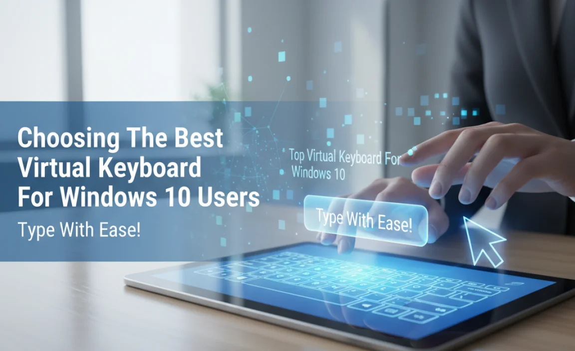 Choosing The Best Virtual Keyboard For Windows 10 Users