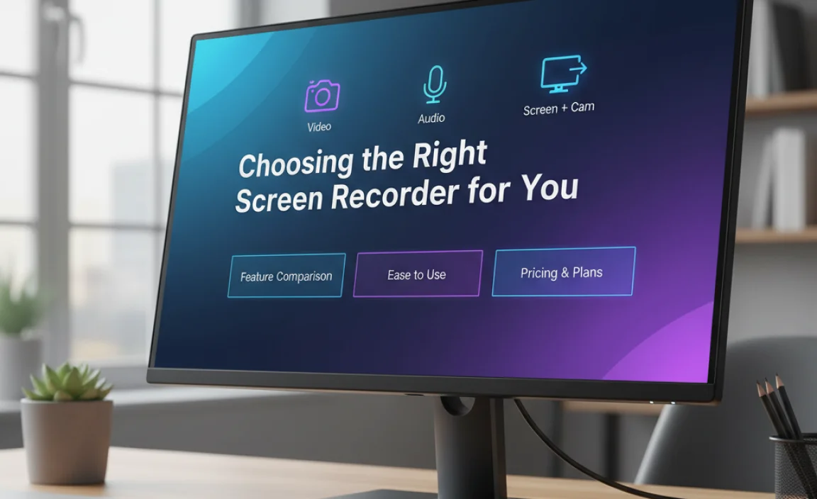 Choosing the Right Screen Recorder for You