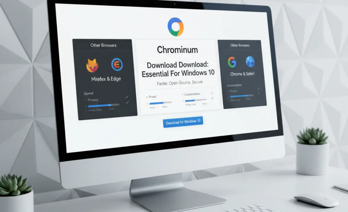 Chromium Browser Download for Windows 10 vs. Other Browsers