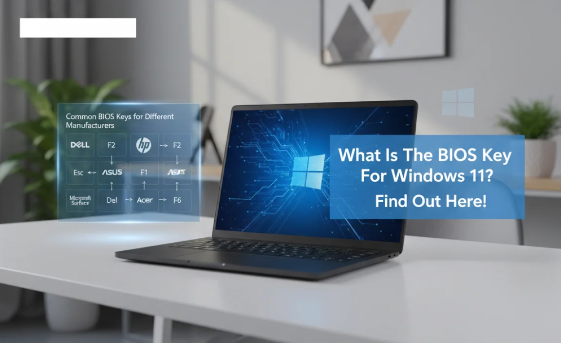 Common BIOS Keys for Different Manufacturers