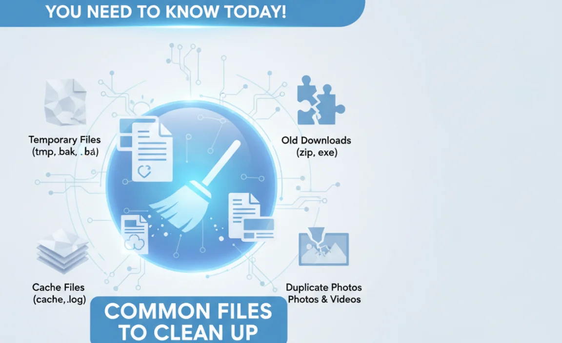 Common Files to Clean Up