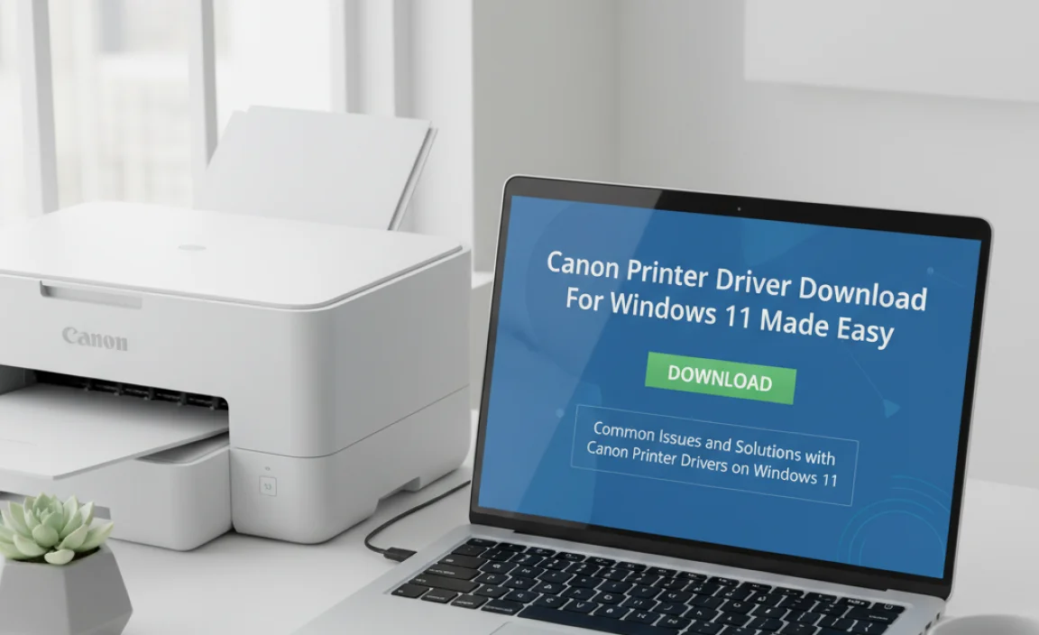 Common Issues and Solutions with Canon Printer Drivers on Windows 11