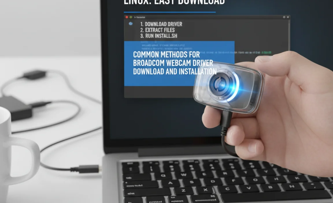 Common Methods for Broadcom Webcam Driver Download and Installation
