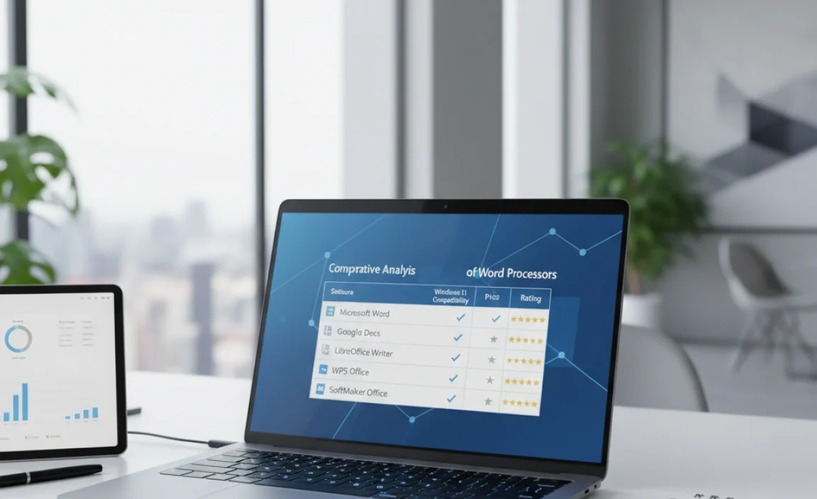 Comparative Analysis of Word Processors
