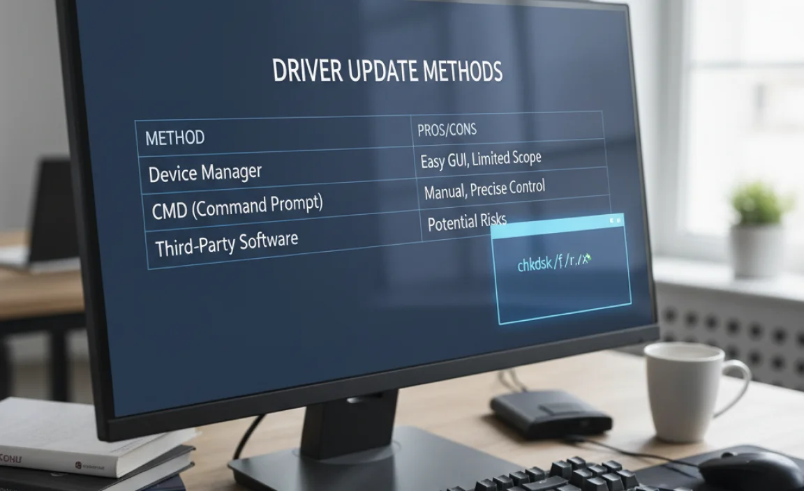 Comparing Driver Update Methods