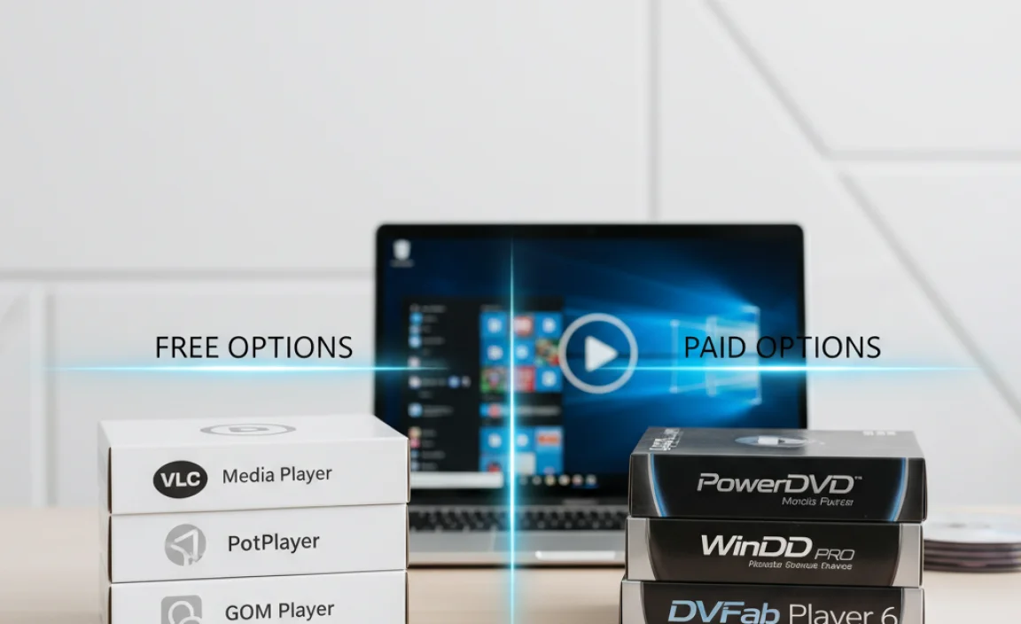 Comparing Free vs. Paid DVD Player Options