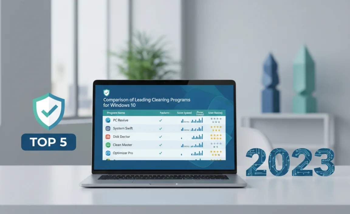 Comparison of Leading Cleaning Programs for Windows 10