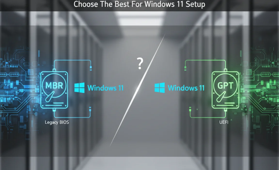 Compatibility of MBR and GPT with Windows 11