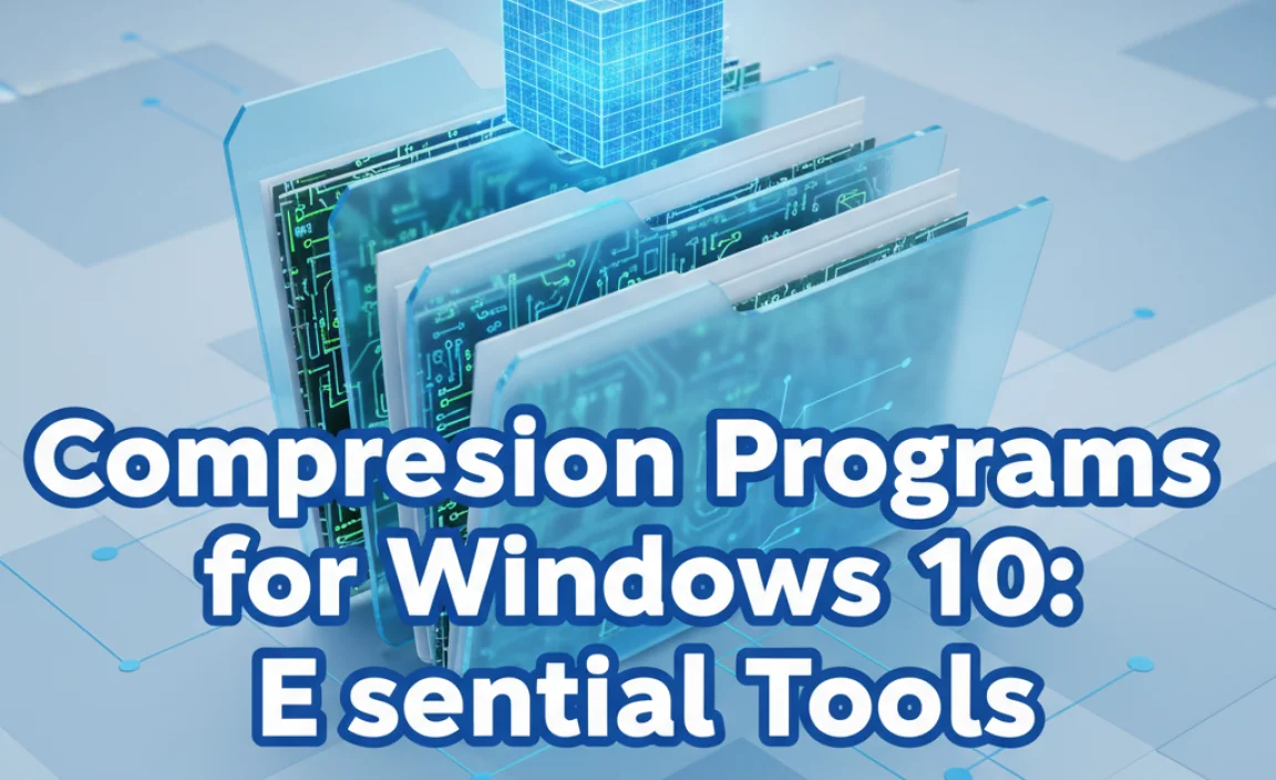 Compression Programs for Windows 10: Essential Tools