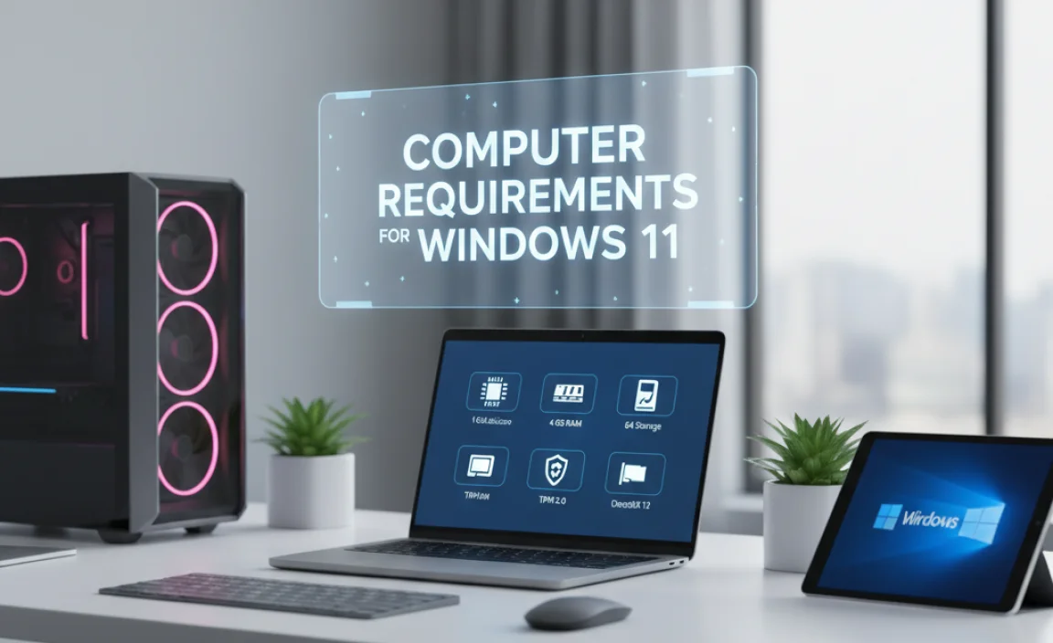 Computer Requirements for Windows 11