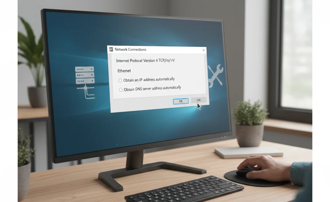 Configuring DHCP Settings in Windows 10